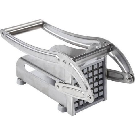 Coupe-frites taille-frites en acier inoxydable pour la maison avec 2 grilles de coupe (1/4)