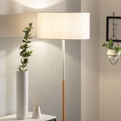 Lampada da Terra Silinda Bianco (1/5)