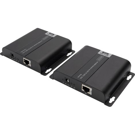 Digitus DS-55124 1 Port HDMI Extender Set Extender über Netzwerkkabel, Metallgehäuse, Ultra HD-fähig (1/5)