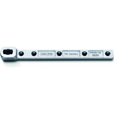 Bras du bas modèle C axe rectangulaire - GEZE Galvanisé