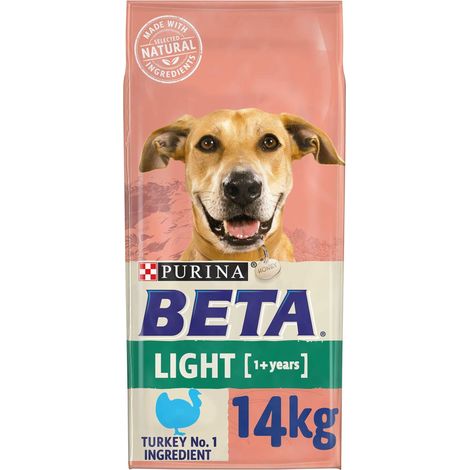 BETAﾮ Adult Light Dry Dog Food with Turkey 14kg - 13337