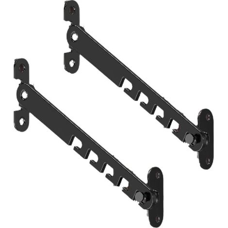 2 pièces pour ouvre-fenêtre coulissante. butée de fenêtre pour ajuster l'ouverture. limiteur Noir (1/5)