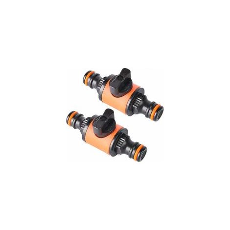 Lot de 2 raccords rapides pour tuyau d'arrosage de jardin –