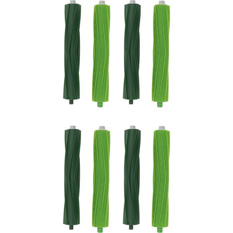 Kit de 4 brosses de rechange pour Roomba J7 I7 I3 I4 I6 I8 I8 Plus E5 E6 E7 : brosse principale, brosse en caoutchouc et accessoires d'extraction de poussière (1/5)