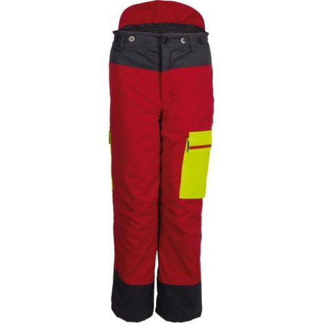 Pantalón de trabajo Forest jack Red Talla 58/60 rojo/anth./amarillo