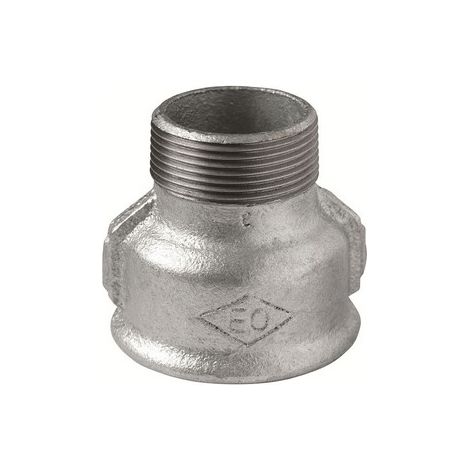 MANICOTTO DI RIDUZIONE MF ZINCATO 2" x 1"1/2 F-BRICO
