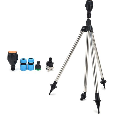Arroseur automatique rotatif à 360 degrés avec trépied pour l'irrigation du jardin (1/5)