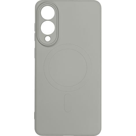 Samsung Galaxy S25 Edge MagSafe Flüssigsilikonhülle – Grau