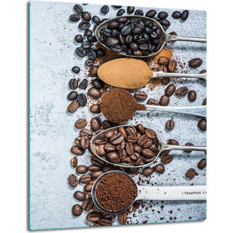 Glas-Schutzplatte für Induktion 40x52 Kaffee (1/5)