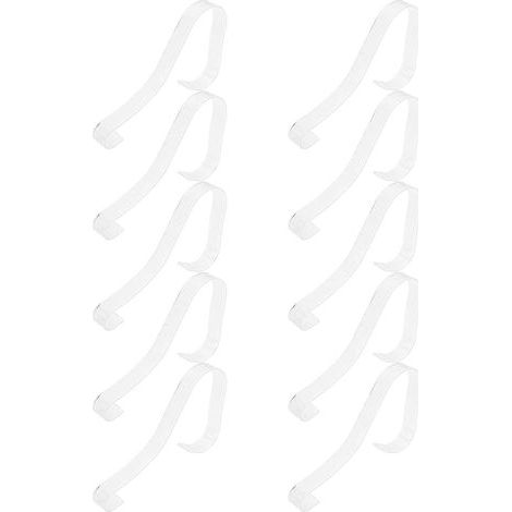 Set mit 10 Sandalen- und Schuhständern, Schuhdisplays aus Acryl – 16,5 x 9 cm – Transparent (1/3)