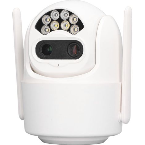 1080P HD WiFi-Außenüberwachungskamera, motorisierte Kuppel mit Zoom, 110-240V Stromversorgung, EU-Stecker, Nachtsicht, IP66 wasserdicht, für Haus und Garten. (1/5)