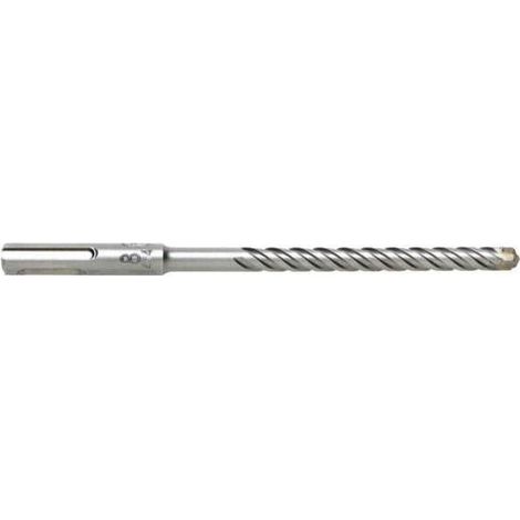 Punta SDS Plus per trapano martello 4 Eliche + 4 Taglienti -  160 mm - 14X 200/260