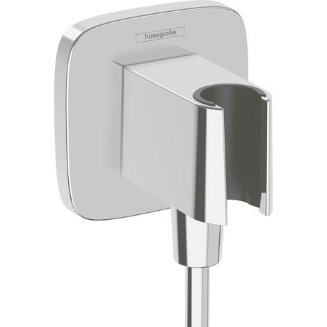Hansgrohe Fixfit - Presa d'acqua con supporto per doccetta, cromo 26887000