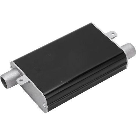 Silencieux d'échappement droit 24mm en alliage d'aluminium pour chauffage stationnaire Eberspacher Airtronic D2 D4 D4S noir (1/5)