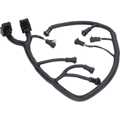 Injektorkabelbaum 5C3Z9D930A, kompatibel mit Ford F250, F350, F450, F550 Power Stroke 6.0L Diesel (2004–2007), Original-Ersatzteil