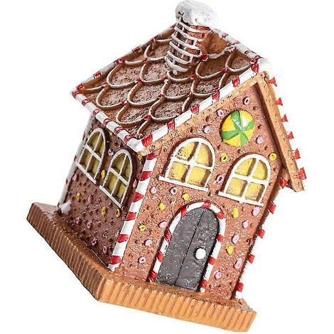 Voici une proposition de titre en français (190 caractères max) :
Maison de poupée en résine de Noël – Ornement de maison en pain d’épices, décoration festive pour sapin et intérieur (1/4)