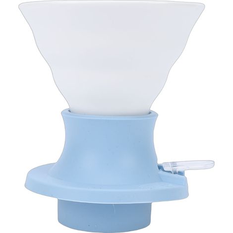 Verser sur le goutteur de café résistant à la chaleur Immersion en céramique portable pour machine à café manuelle bleu (1/5)