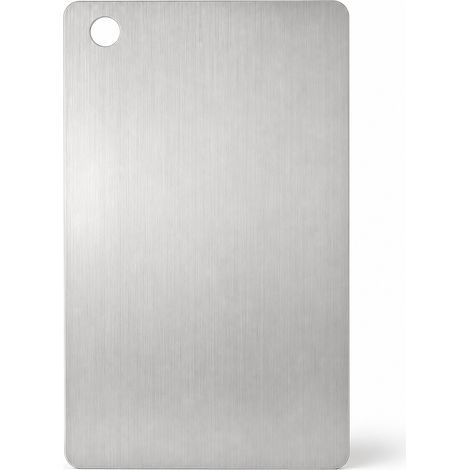 planche à découper double face en acier inoxydable 316 modele 26