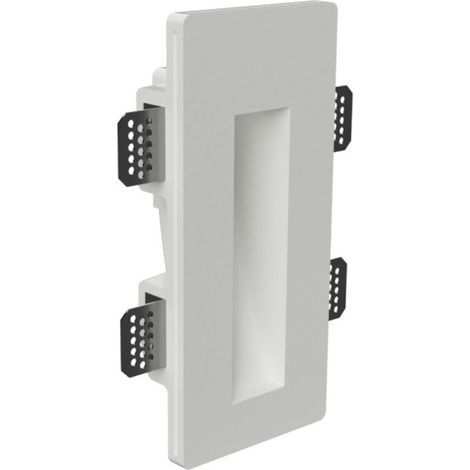 Segnapasso gesso lampadari bartalini ogaj 371 gu10 led parete verniciabile