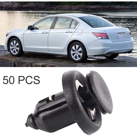 Clips de fixation pour pare-chocs, passages de roue, garde-boue et protections de soubassement moteur (50 pièces) (1/5)