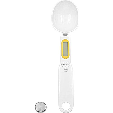 Échelle numérique de la cuillère 500g/0,1g Échelle de cuisine avec poignée Petite échelle de cuisine avec écran LCD pour le thé de pilules de café etc. (1/5)
