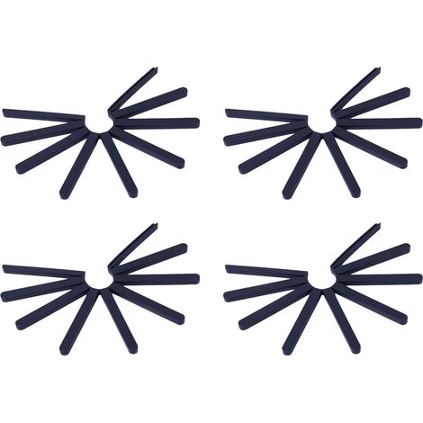 Sous-plat Pliable En Silicone - Résistant À La Chaleur - Pour Casseroles Et Poêles - 1 Pièce (1/5)