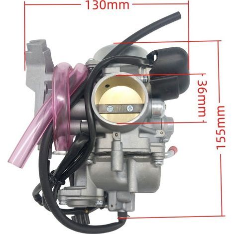 Kit de carburador adaptable para ATV 500 2004 – PD37JL-3 ref 606-044 CVK36, quad todoterreno, robusto (1/5)