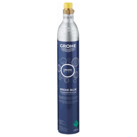 Grohe Blue Bouteille de CO2 425 g Remplacement pour robinets Grohe Blue pour eau gazeuse pe'tillante