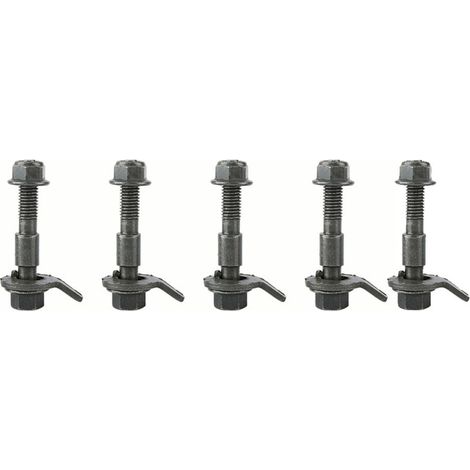 Kit de carrossage ajustable pour véhicules - Acier, 12 mm, 5 pièces, vert armée (1/5)