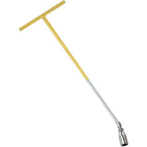 Chiave svitacandele snodabile manico lungo - 21 mm (1/2)