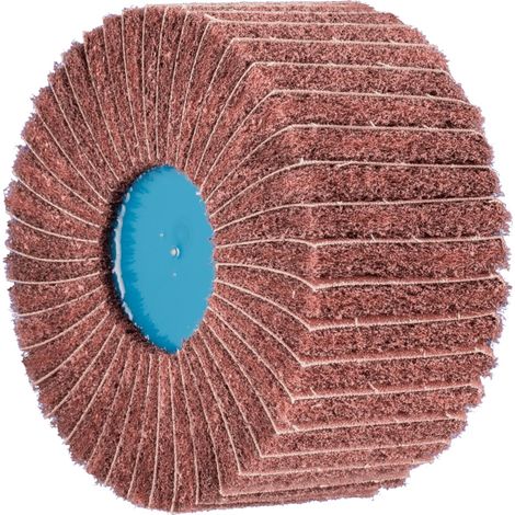 PFERD TOOLS POLINOX Vlies-Schleifrad PNL Ø 100x50mm Gewinde 5/8-11 A180 für Feinschliff und Finish 5 Stk (1/5)