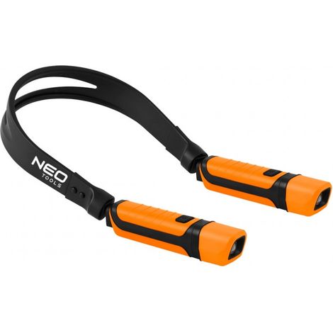 Lampada da collo neo nero 300 lumen IP44 (1/5)
