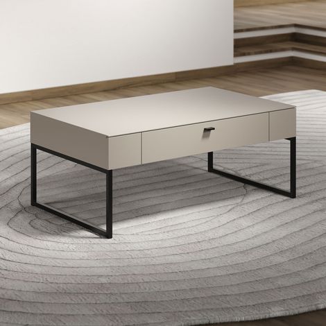 SaoPaulo table basse 1 tiroir cachemire. (1/5)