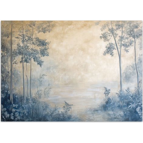 Fototapete Wald im Nebel 100x70 cm (1/5)