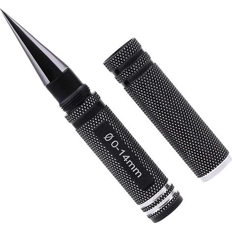Trou Perforateur Carrosserie Shell Ouvre-Trou Alésoir Extensible 0-14mm Perceuse Outil de Bricolage avec Indicateur de Taille pour Modèle d'avion Bateau Voiture RC (1/3)