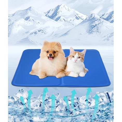 Kühlmatte für Hunde, Kühlmatte, automatisch für Haustiere, Kühlmatte für Hunde und Katzen, Kühlmatte für Hunde, ungiftige Gel-Kühlmatte, 40 x 50 cm