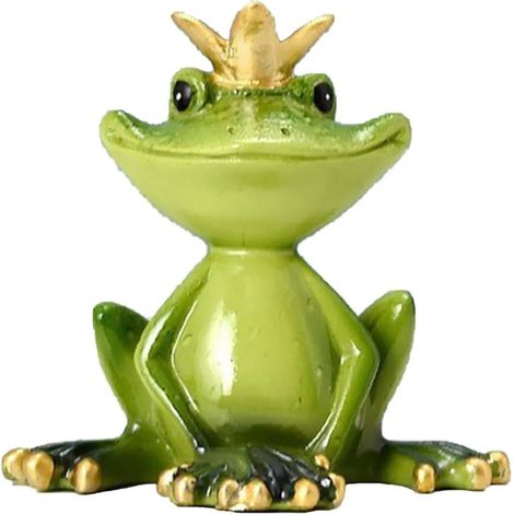 Statue de grenouille décorative de yoga, environ. 20 cm résine statue de grenouille décorer la maison bureau chambre à coucher (1/5)