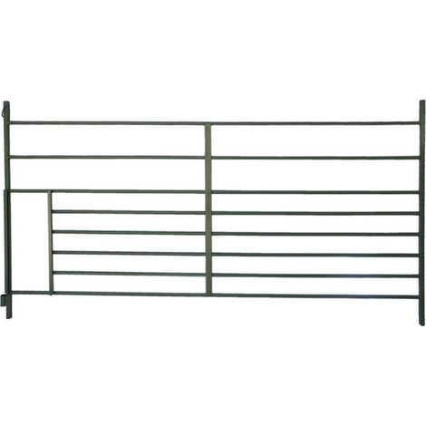 Clôture agricole galvanisée 2 x 1 m  Panneau pour enclos  Clôture portable pour agneaux et animaux de ferme (1/5)
