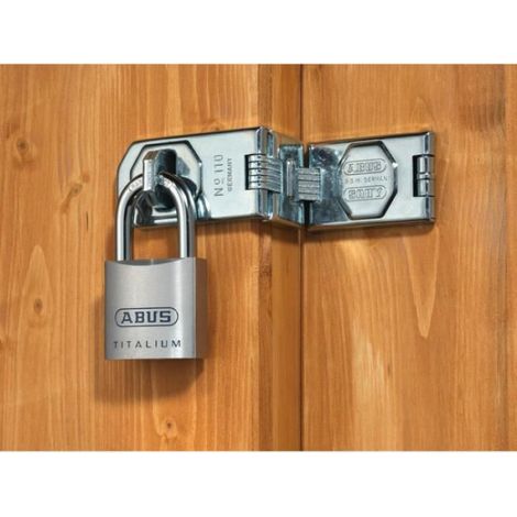 ABUS 80TI / 45mm TITALIUM Padlock cardée ABU80TI45C (1/2)