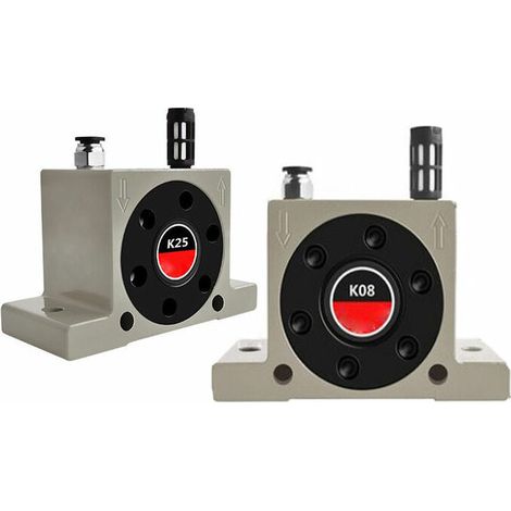 Vibrateur Pneumatique Turbine - Type Boule - Faible Bruit 60 À 75 Dba - Sans Lubrification - Pour Silos Et Convoyeurs - K10 (1/5)
