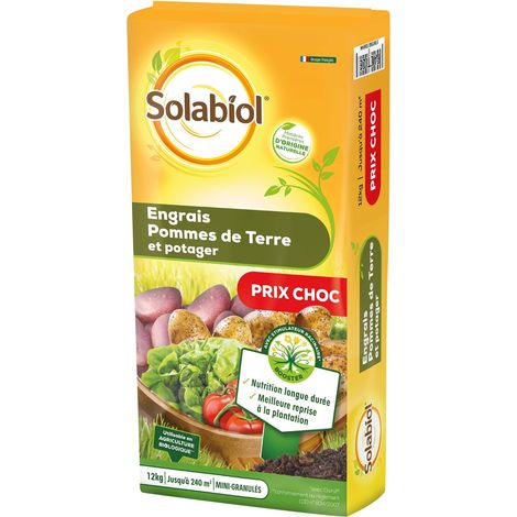 Engrais Pommes De Terre Et Potager 12 Kg Nutrition longue durée