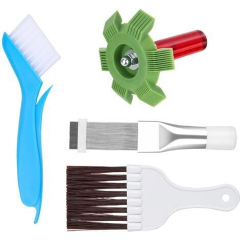 Lot de 4 peignes de climatisation - Peigne à lamelles - Pompe à chaleur pour le nettoyage des climatiseurs, réfrigérateurs, évaporateurs (1/5)