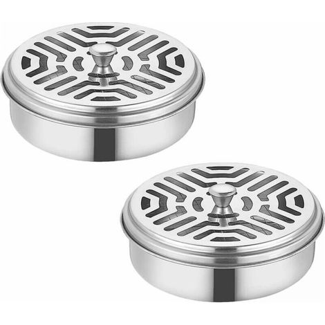 1pc Mosquito Repellent Incense Holder, Round Incense Holder, Anti-scalding Safety, Mesh, Suitable for Home, Camping, Outdoor, Courtyard (1/5)