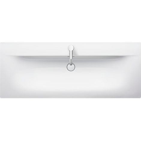 Meuble lavabo DU Viu 1230mm, blanc avec ÜL, avec HLB, 1 HL (1/2)