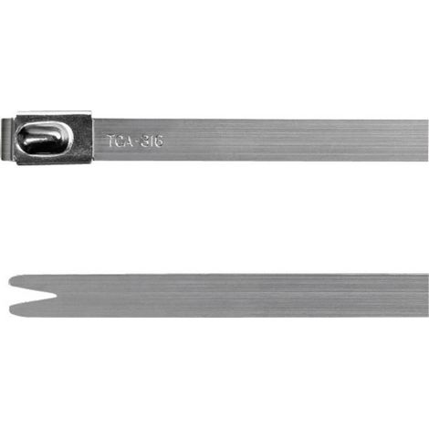 HellermannTyton 111-94209 Abrazadera de fijación plata 521 mm