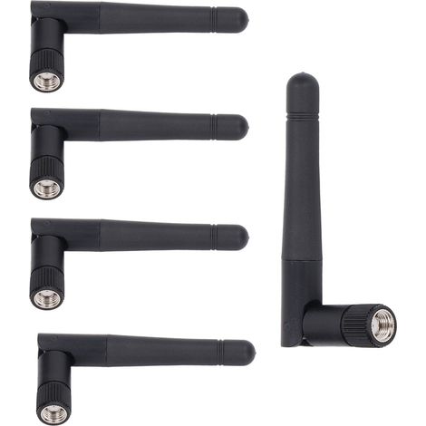 Antenne WiFi Externe 3DBI 2.4GHz pour Caméra Surveillance avec Connecteur SMA Femelle