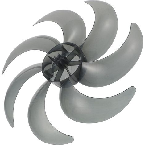 Pales de Ventilateur Universelles 30 CM 7 Pales in Plastique Haute Resistance Ventilateur Sur Pied und Plafond Circulation D'Air Optimisée Silencieuses (1/5)