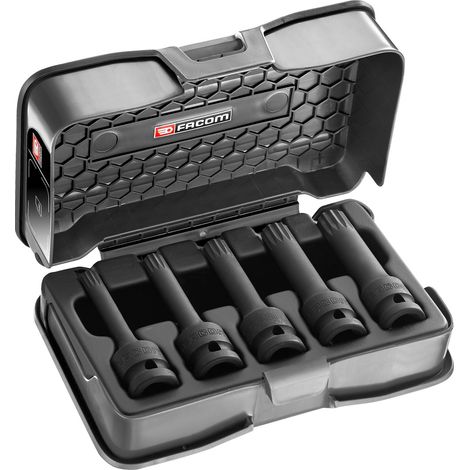 Facom IMPACT-Einsätze 1/2Z TX, Set 5-tlg (1/2)