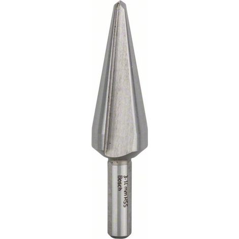 Bosch Blechschälbohrer, zylindrisch, für Bohrmaschinen, HSS, Ø 3-14, 58 mm lang (1/5)