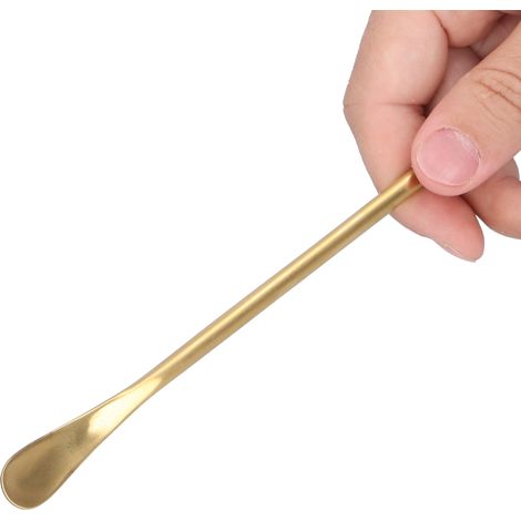 Cuillère à Mélanger Long Manche en Acier Inoxydable 304, Cuillère à Cocktail Café et Glace pour Barman (1/5)